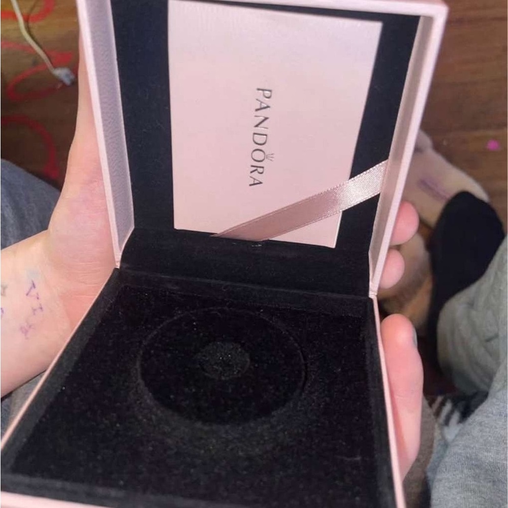 Pandora braclet wirh diamond charms
